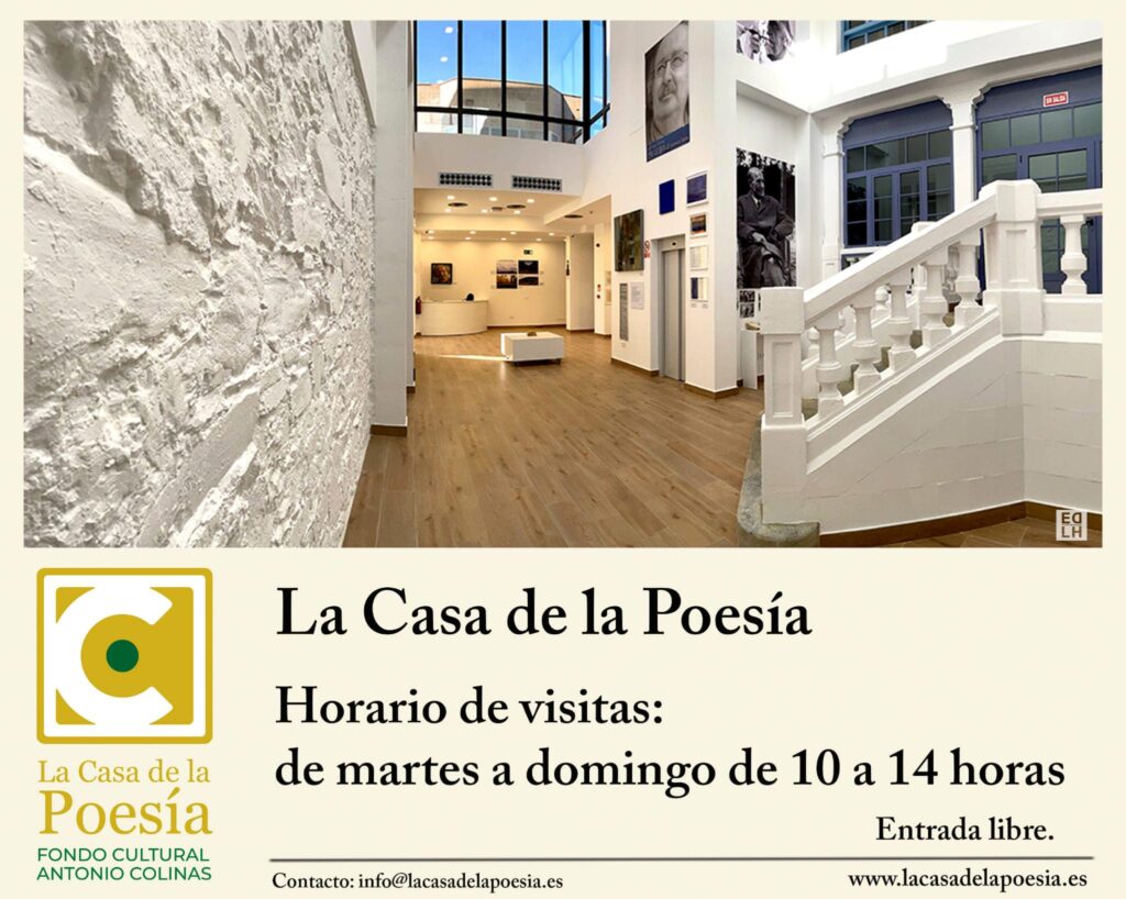 Horario Casa de la Poesía.
